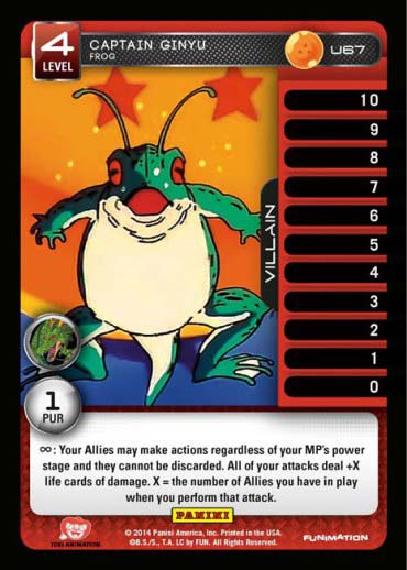 Captain Ginyu, Frog (FOIL)